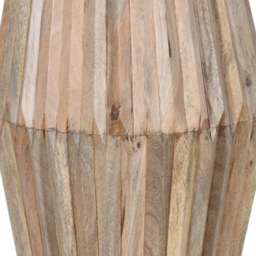 Brooklyn Hudson Carved Mango Wood Side Table - thumbnail 3