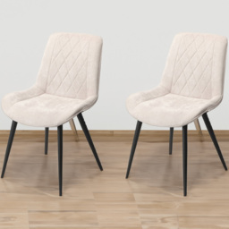 Core Products Aspen Set of 2 Natural Dining Chair