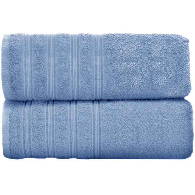 Velosso Hampi Cotton Blue Super Jumbo Sheet Set of 2 - image 1