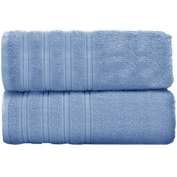 Velosso Hampi Cotton Blue Super Jumbo Sheet Set of 2 - thumbnail 1