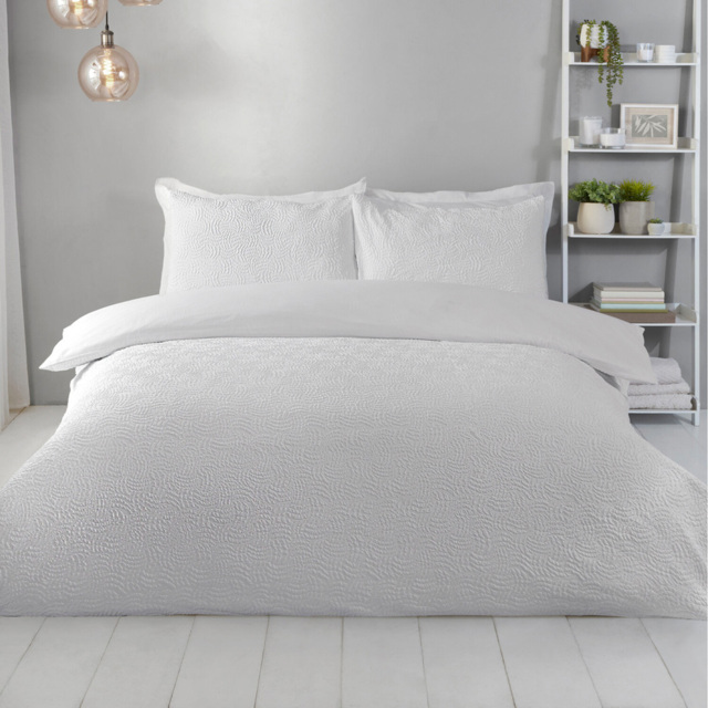 Halcyon Embossed Duvet Set Single - image 1