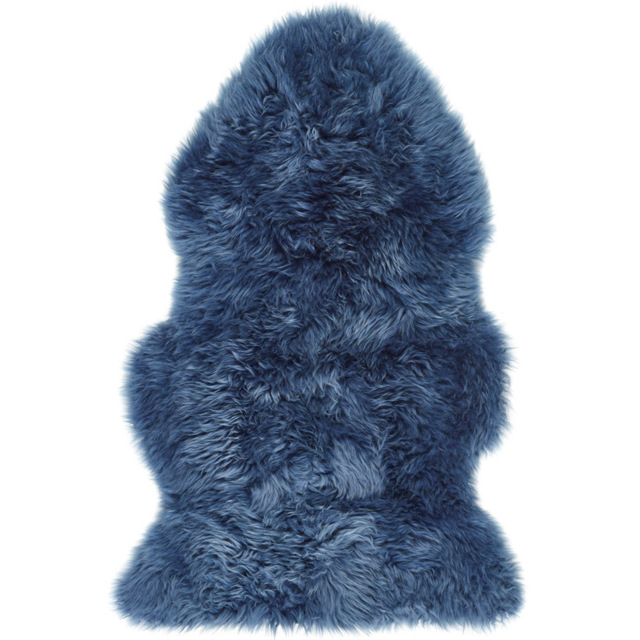 Origins Genuine Navy Sheepskin Rug - image 1