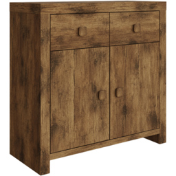 GFW Jakarta 2 Door 2 Drawer Mango Yellow Compact Sideboard - thumbnail 2