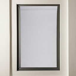 Plain Blackout Roller Blind Light Grey 60 x 165cm