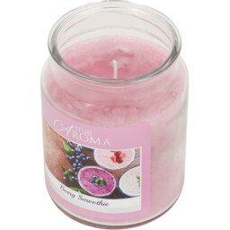 True Aroma Berry Smoothie Large Mason Jar Scented Candle - thumbnail 2