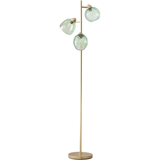 Pippa Gold 3 Light Floor Lamp - image 1