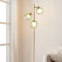 Pippa Gold 3 Light Floor Lamp - thumbnail 4