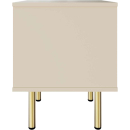 GFW Nervata Single Drawer Cream Lamp Table - thumbnail 3
