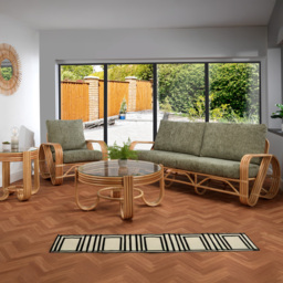 Desser Furniture Pretzel 4 Seater Jubilee Sage Sofa Suite