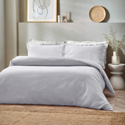 Yard King Size Silver Waffle Duvet Set