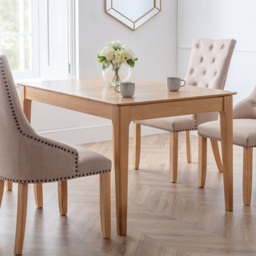 Julian Bowen Cotswold 6 Seater Extending Dining Table Natural