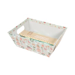 All I Want For Christmas Grey Mini Gingerbread Cardboard Christmas Hamper - thumbnail 3