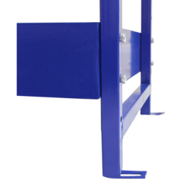 MonsterShop 3 Shelf Blue Lightning Metal Van Shelving Rack Set of 2 - thumbnail 3