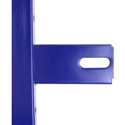 MonsterShop 3 Shelf Blue Lightning Metal Van Shelving Rack Set of 2 - thumbnail 4