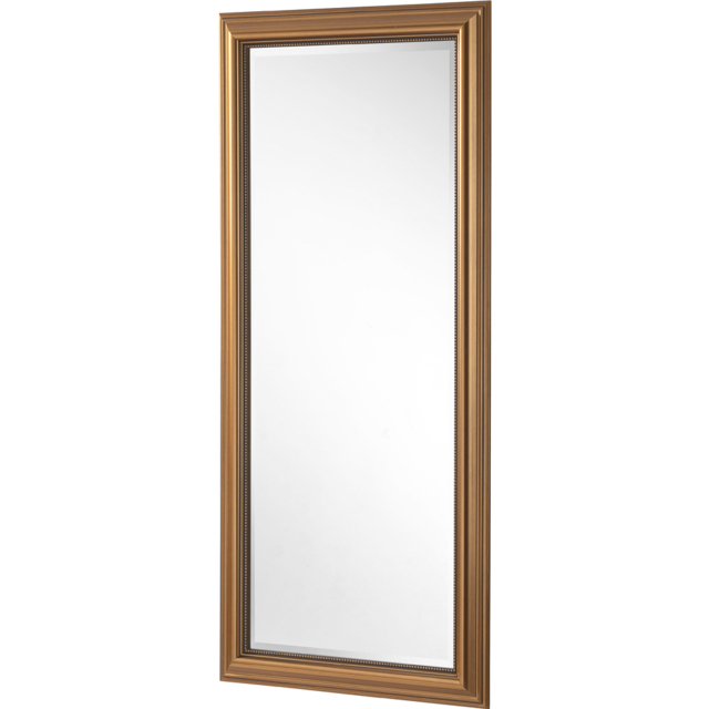 Yearn Gold Classic Beaded Bevelled Framed Full Length Mirror 169 x 77.5cm - image 1