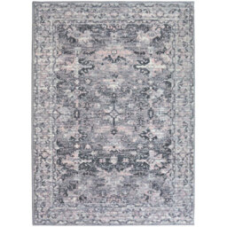 Traditional Style Rug Grey 160 x 230cm - thumbnail 1
