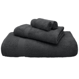 Mayfair Egyptian Cotton Charcoal Bath Sheet Set of 2