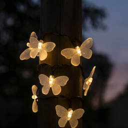 Lighting Collection IP44 Meadowlight Glow Outdoor Solar String Light