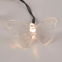 Lighting Collection IP44 Meadowlight Glow Outdoor Solar String Light - thumbnail 3