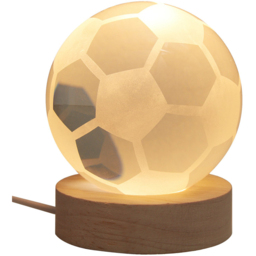 Football Glass Mini USB Light - White - thumbnail 3
