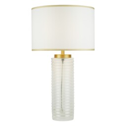 Cadance Clear Glass Table Lamp - thumbnail 3