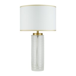 Cadance Clear Glass Table Lamp