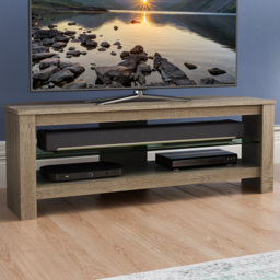 AVF Calibre Plus 2 Shelf Rustic Sawn Oak TV Unit
