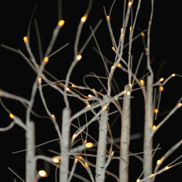 Marco Paul Battery Powered Warm White LED Light Up Trees Tabletop Christmas Decoration - thumbnail 4