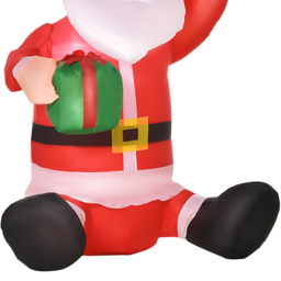 StarBright Christmas Inflatable Santa Claus - thumbnail 4