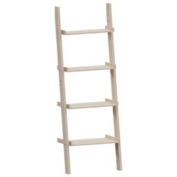 Vida Designs York 4 Shelf Pine Ladder Bookcase - thumbnail 2