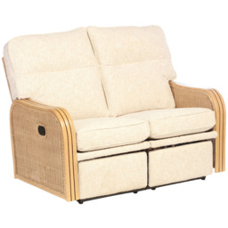 Desser Furniture Paris 2 Seater Cotton Cream Recliner Sofa - thumbnail 4