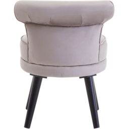 Premier Housewares Kids Loretta Mink Velvet Chair - thumbnail 4