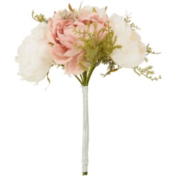 Artificial Peony Bouquet Pink - thumbnail 1