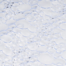 Clear Bubbles PVC Non Slip Bath Mat 37 x 67cm - thumbnail 2