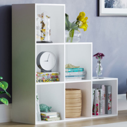VIDA DESIGNS Durham 6 White Cube Staircase Storage Unit