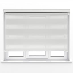 Caecus Day Night Roller Blind White 90cm - thumbnail 1