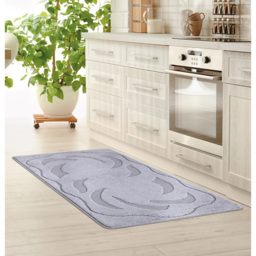 Smart Living Ovalack Dark Grey Gel Back Non-Slip Door Mat 40 x 60cm - thumbnail 2