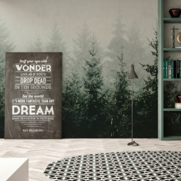A.S Creation Mountain Forest Digital Mural