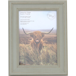 The Port. Co Gallery Keswick Sage Rustic 7 x 5 inch Photo Frame