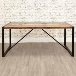 Baumhaus Urban Chic 6 Seater Dining Table - thumbnail 1