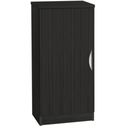 R White Cabinets Single Door Mid Height Black Havana Cupboard - thumbnail 2