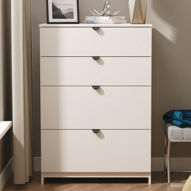 Crowndale Bora 4 Drawer Kashmir Matt Deep Chest of Drawers Ready Assembled - image 1