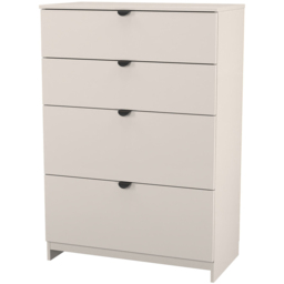 Crowndale Bora 4 Drawer Kashmir Matt Deep Chest of Drawers Ready Assembled - thumbnail 2