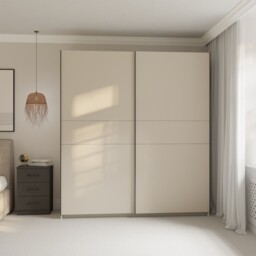 Andora Cashmere 2 Sliding Door Large Wardrobe