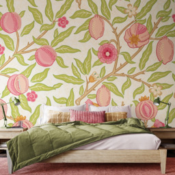 Origin Murals Fruit and Foliage Rose Wall Mural - thumbnail 1