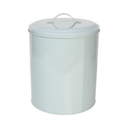 Waggy Tails Metal Bread Canister Sage Green - thumbnail 3
