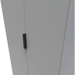 Crowndale Diego 2 Door Dusk Grey Tall Wardrobe Ready Assembled - thumbnail 3