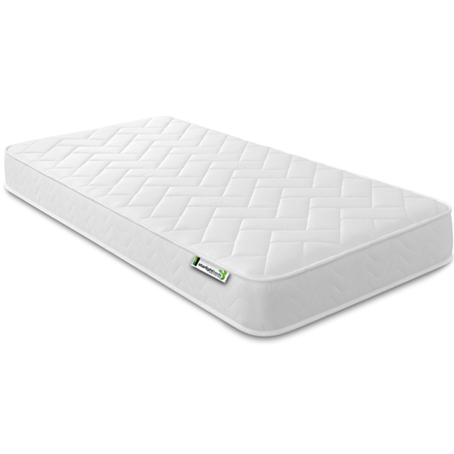 Starlight Beds Deluxe Shorty White Memory Foam with Spring Mattress - image 1