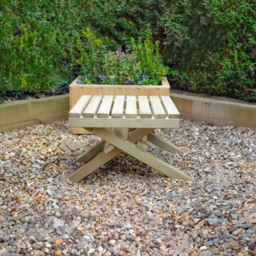 Forest Garden Slatted Table - thumbnail 3