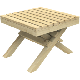 Forest Garden Slatted Table - thumbnail 2